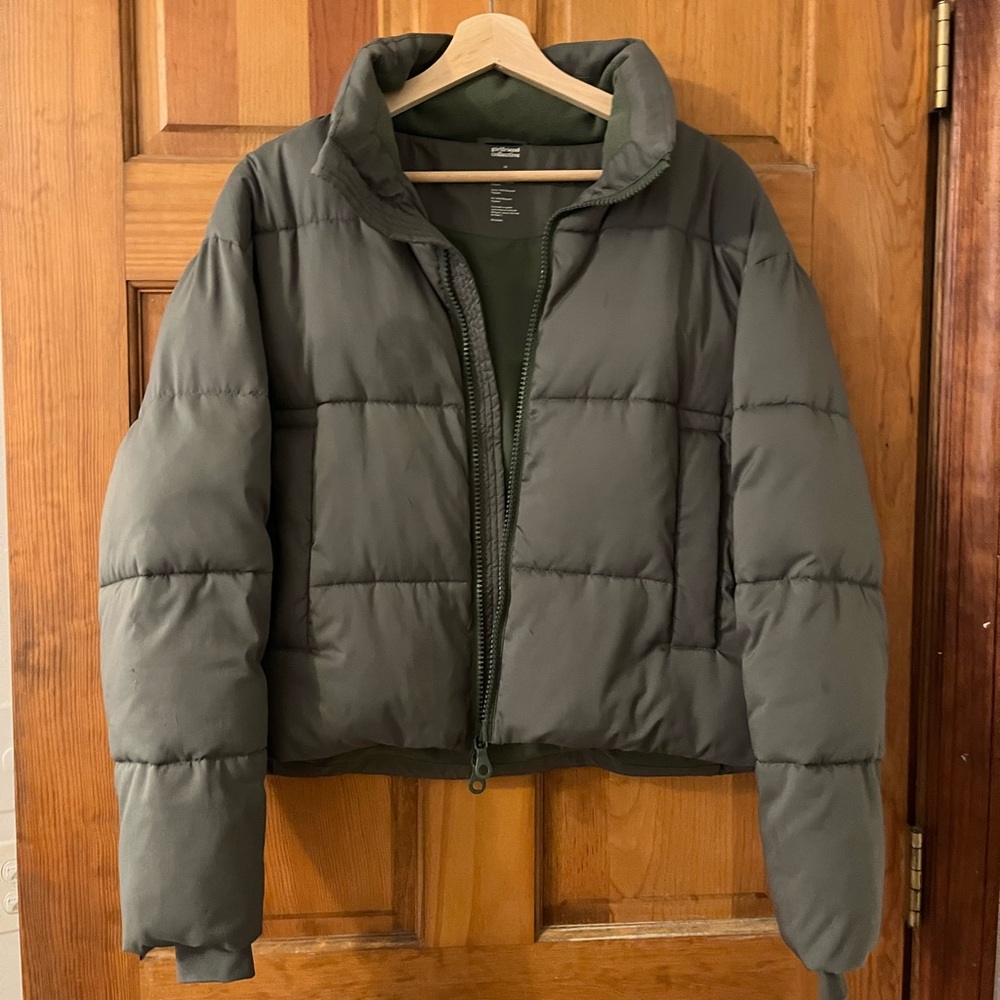 Girlfriend Co Cropped Puffer Jacket